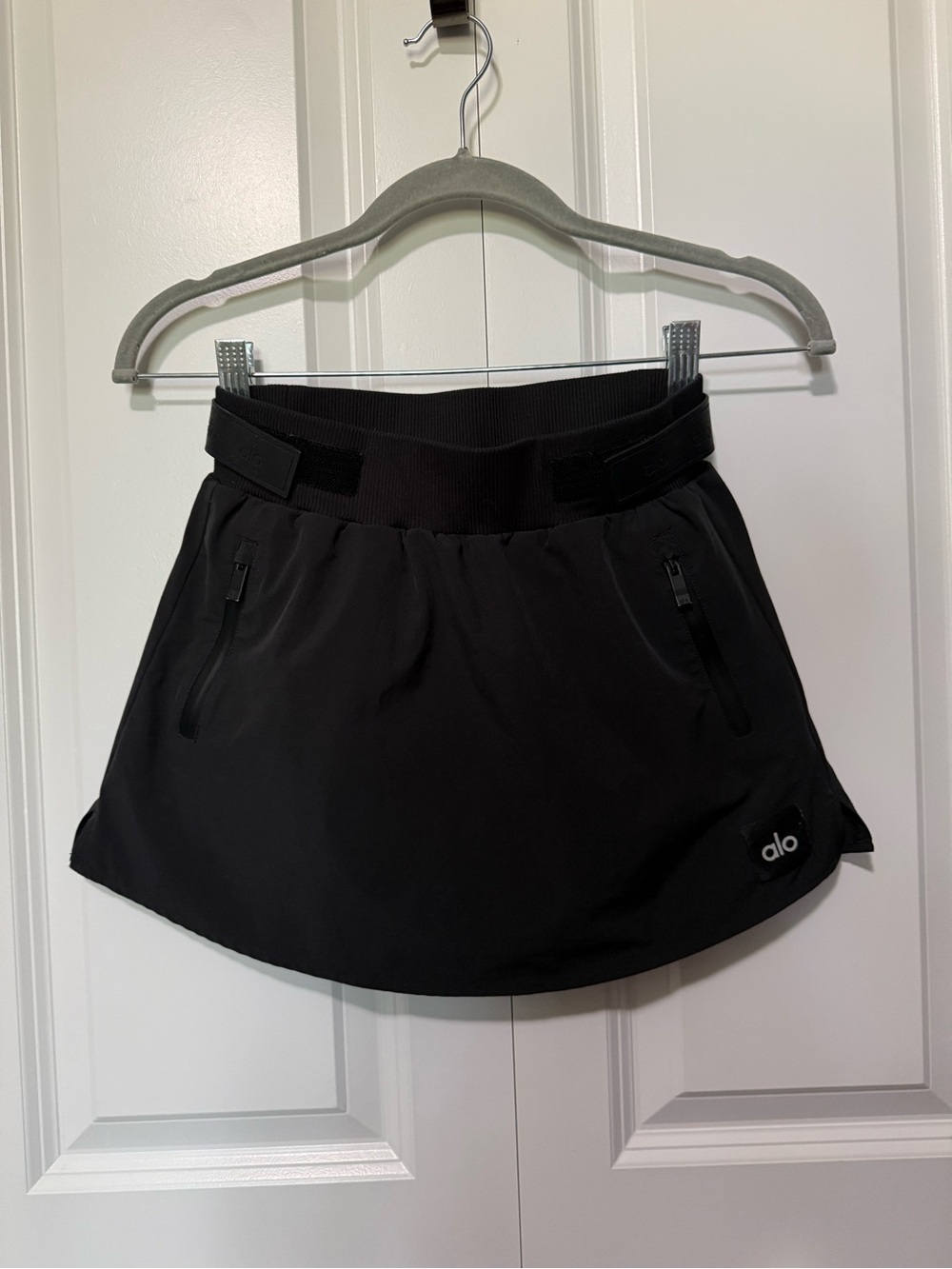 ALO Yoga Black Elevation Mini Skort - XXS
